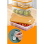 Hermia Juego de Cajas de Almacenamiento HK3LU - Naranja